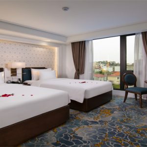 Luxury Vietnam Holiday Packages The Oriental Jade Hotel Sapphire Old Quarter View Room