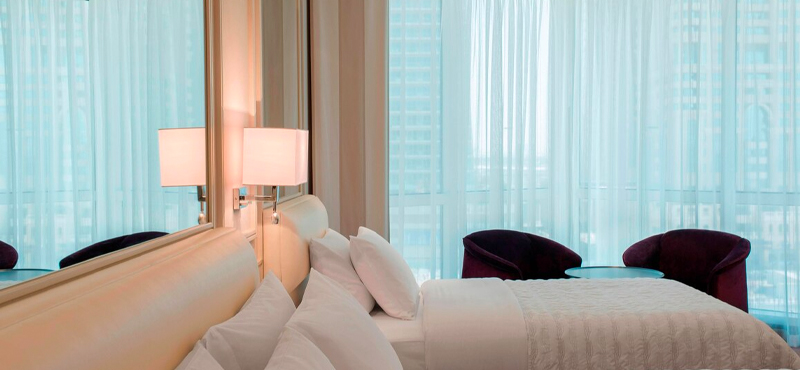 Luxury Dubai Holidays Le Meridien Mina Seyahi Club 1 King & 1 Single 1