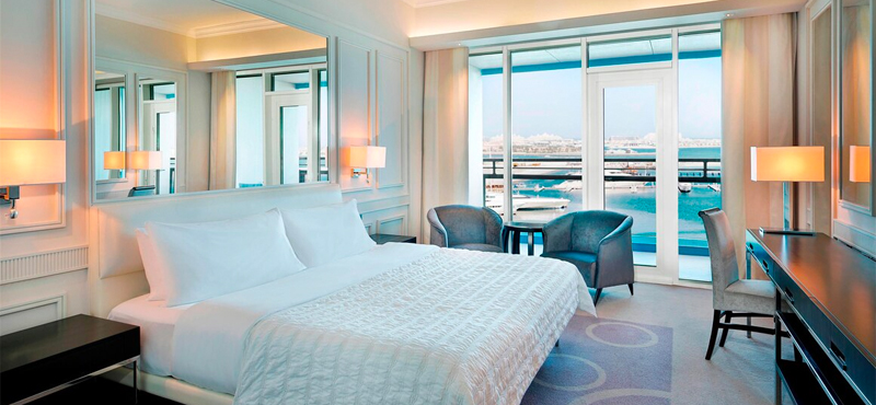 Luxury Dubai Holidays Le Meridien Mina Seyahi Club Room Sea View 2