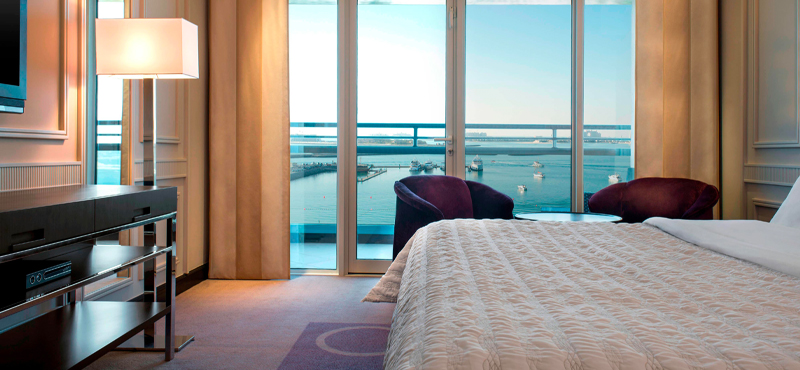 Luxury Dubai Holidays Le Meridien Mina Seyahi Deluxe Room Sea View 3
