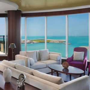 Luxury Dubai Holidays Le Meridien Mina Seyahi Deluxe Suite Sea View 3