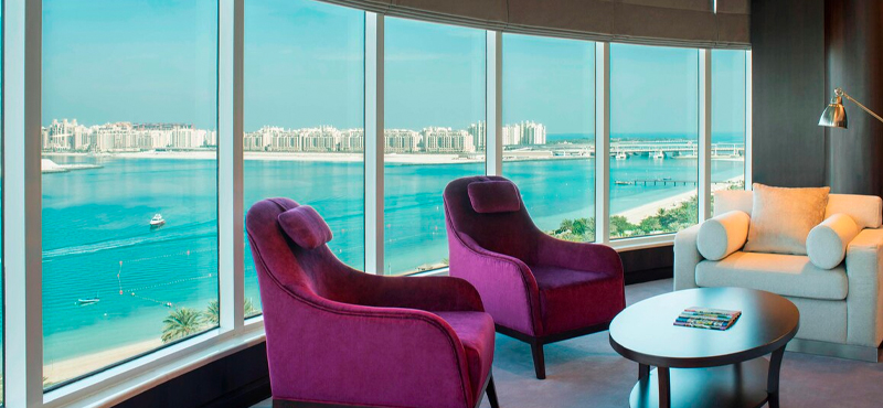 Luxury Dubai Holidays Le Meridien Mina Seyahi Deluxe Suite Sea View 5