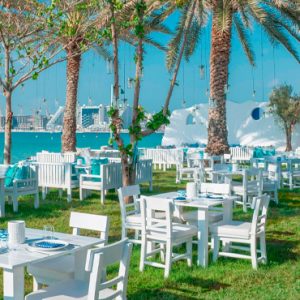 Luxury Dubai Holidays Le Meridien Mina Seyahi Outdoor Dining