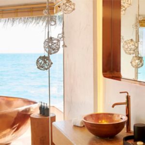 Luxury Maldives Holidays Fairmont Maldives Sirru Fen Fushi Three Bedroom Water Sunset Villa 1