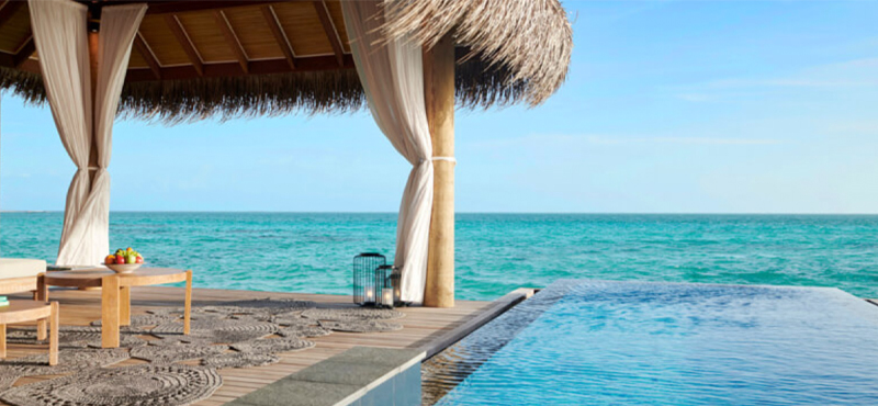 Luxury Maldives Holidays Fairmont Maldives Sirru Fen Fushi Two Bedroom Water Sunrise Villa 1