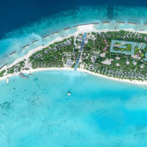 Luxury Maldives Holidays Fairmont Maldives Sirru Fen Fushi Aerial View1