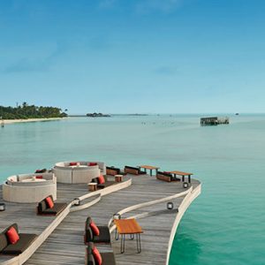 Luxury Maldives Holidays Fairmont Maldives Sirru Fen Fushi Deck Ocean View