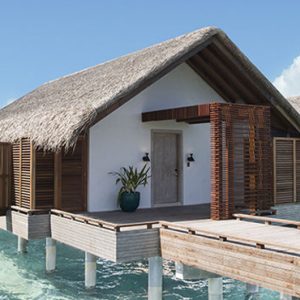 Luxury Maldives Holidays Fairmont Maldives Sirru Fen Fushi Water Sunrise Villa Exterior