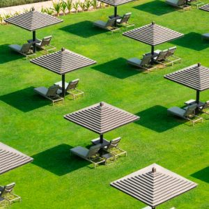 Garden Aerial View Le Royal Meridien Beach Resort & Spa Dubai Holidays