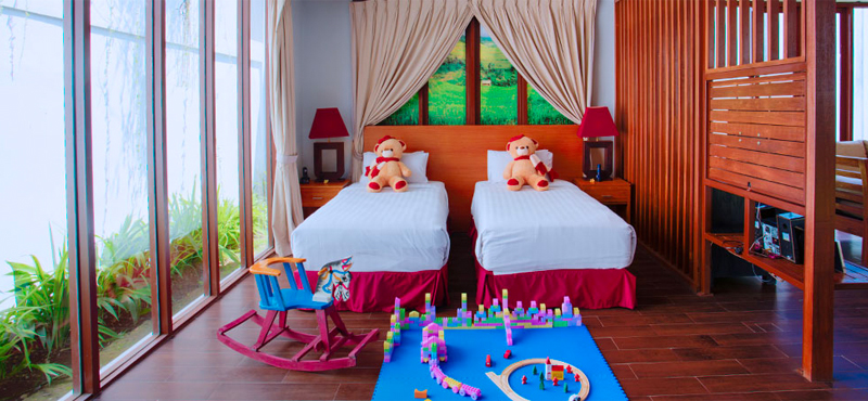 Luxury Bali Holidays FuramaXclusive Resort & Villas Duplex Family Pool Villa 5