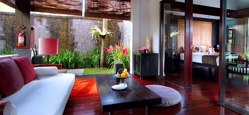 Luxury Bali Holidays FuramaXclusive Resort & Villas Lagoon Pool Access Villa 2