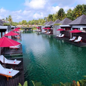 Luxury Bali Holidays FuramaXclusive Resort & Villas Main Pool 1