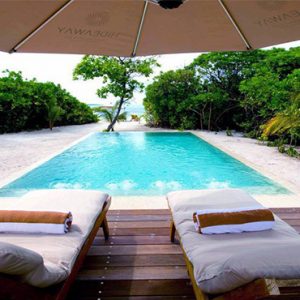 Luxury Maldives Holidays Hideaway Beach Resort Deluxe Sunset Beach Villa Pool 2