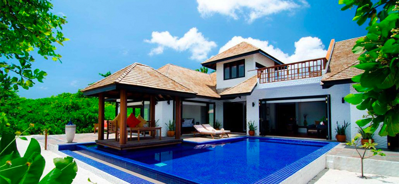 Luxury Maldives Holidays Hideaway Beach Resort Family Villa With Pool 1
