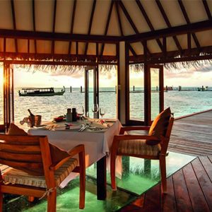 Luxury Maldives Holidays Hideaway Beach Resort Matheefaru Restaurant