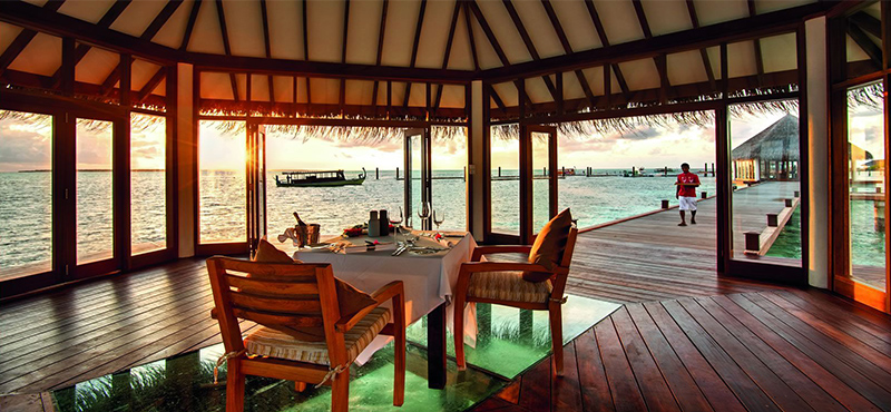 Luxury Maldives Holidays Hideaway Beach Resort Matheefaru Restaurant
