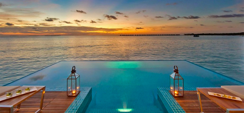 Luxury Maldives Holidays Hideaway Beach Resort Two Bedroom Ocean Villa With Pool 1