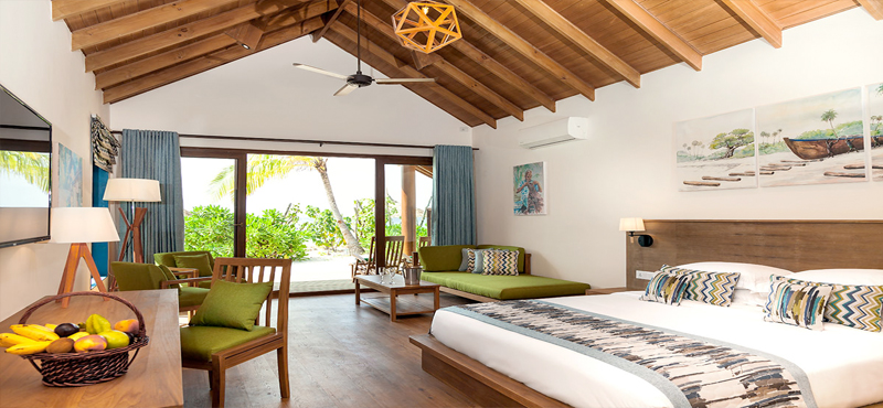 Luxury Maldives Holidays Reethi Faru Resort Deluxe Beach Villa