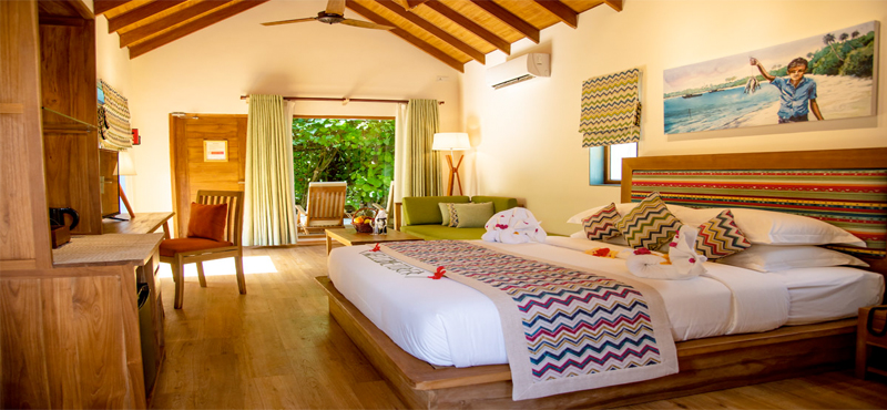 Luxury Maldives Holidays Reethi Faru Resort Garden Villa