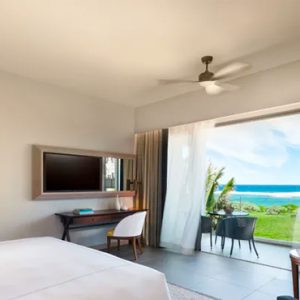 Luxury Mauritius Holiday Packages Anantara Iko Luxury Mauritius Resort & Villas Deluxe Ocean View Room Bedroom View