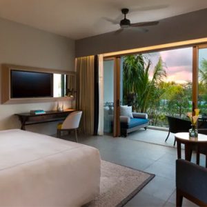 Luxury Mauritius Holiday Packages Anantara Iko Luxury Mauritius Resort & Villas Premier Garden View Room Bedroom View