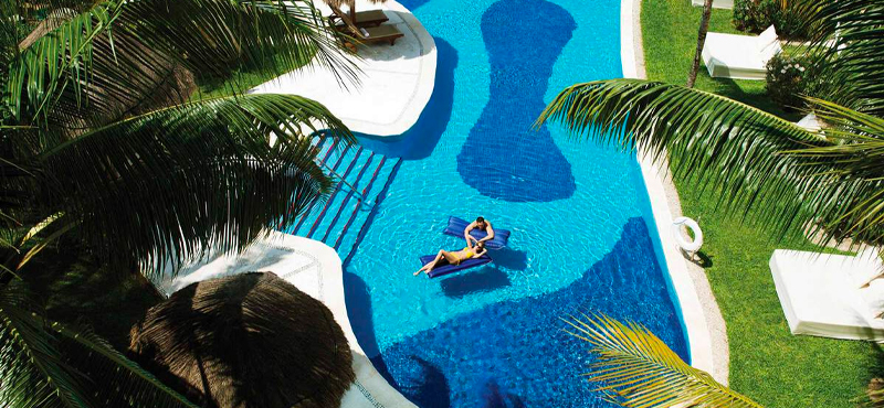 Luxury Mexico Holidays Excellence Riviera Cancun EXCELLENCE CLUB JUNIOR SWIM UP SUITE POOL VIEW