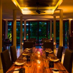 Luxury Thailand Holidays  The Sarojin Dining Table 1