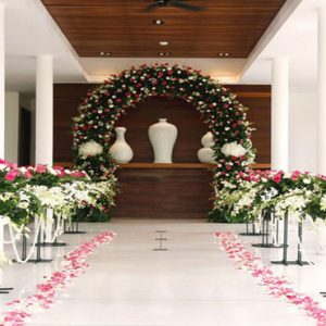 Luxury Thailand Holidays The Sarojin Indoor Wedding Setup