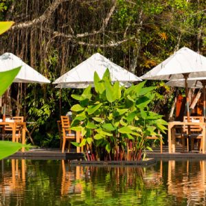 Luxury Thailand Holidays  The Sarojin Outdoor Dining 1