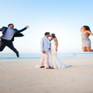 Luxury Thailand Holidays The Sarojin Wedding Couple On Beach2