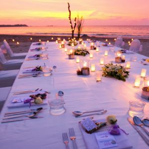 Luxury Thailand Holidays The Sarojin Wedding Reception On Beach