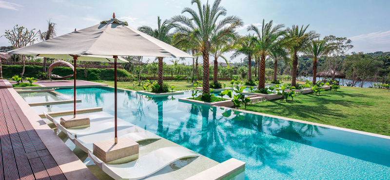 Luxury Vietnam Holidays Fusion Resort Phu Quoc Presidential River Pool Villa