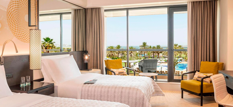 Super Deluxe Sea View Guest Room, 2 Twin (5) Le Royal Meridien Beach Resort & Spa Dubai Holidays