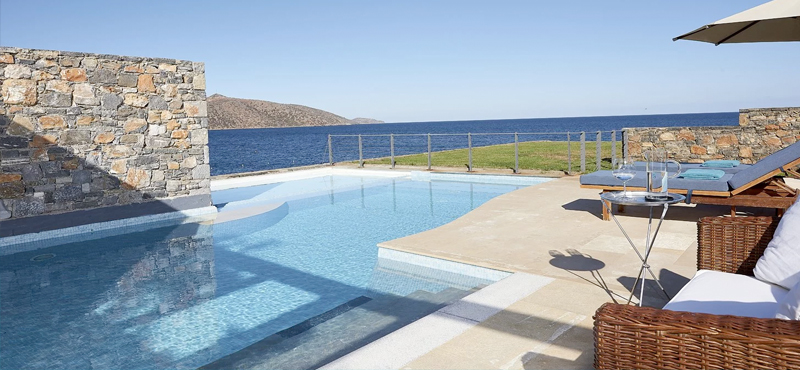 Aiolos – Club Suite Private Pool Seafront2 St Nicolas Bay Resort Hotel & Villas Greece Holidays