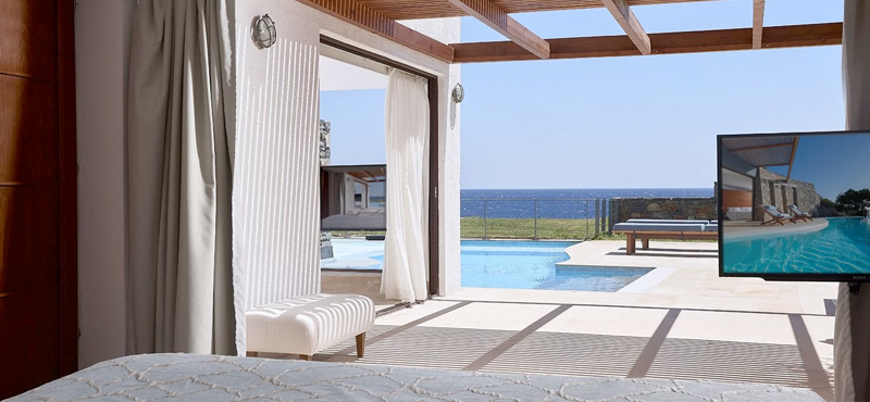 Aiolos – Club Suite Private Pool Seafront4 St Nicolas Bay Resort Hotel & Villas Greece Holidays