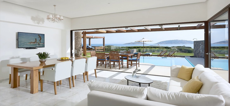 Aphrodite’s House Club Suite 3 Bedroom Private Pool Seafront3 St Nicolas Bay Resort Hotel & Villas Greece Holidays