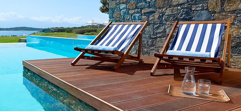 Classic Studio Private Pool Sea View St Nicolas Bay Resort Hotel & Villas Greece Holidays