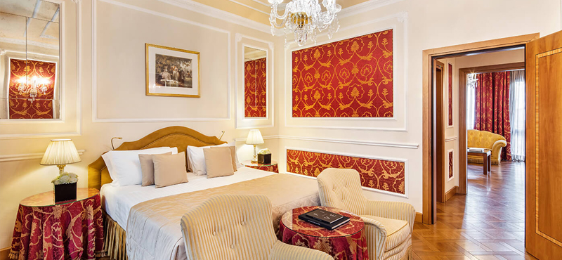 Deluxe Suite Baglioni Hotel Carlton Milan Italy Holidays