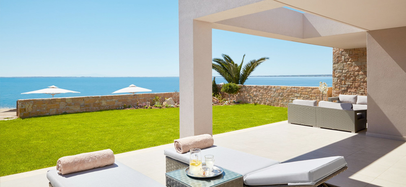 Deluxe Two Bedroom Bungalow Suite Beachfront2 Ikos Olivia Resort Greece Holidays
