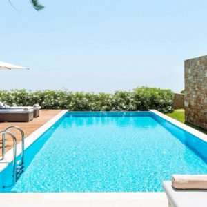 Deluxe Two Bedroom Bungalow Suite With Private Pool3 Ikos Olivia Resort Greece Holidays