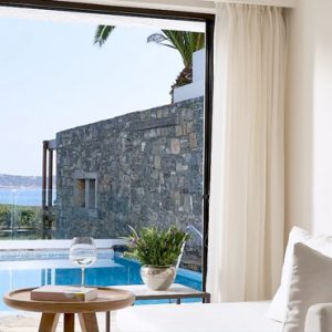 Eros Club Suite Private Pool Seafront2 St Nicolas Bay Resort Hotel & Villas Greece Holidays