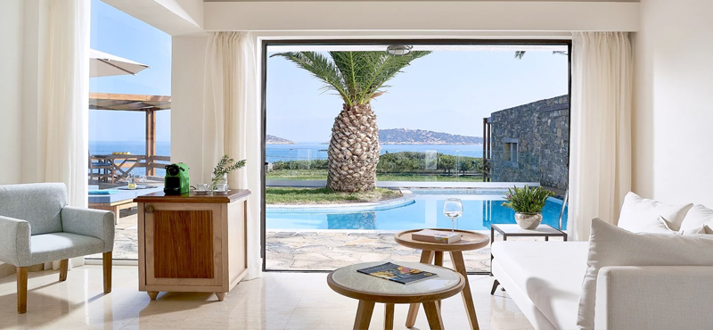 Eros Club Suite Private Pool Seafront3 St Nicolas Bay Resort Hotel & Villas Greece Holidays