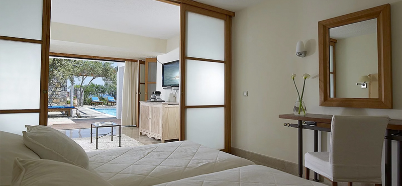 Family Suite 2 Bedroom Private Pool Sea View5 St Nicolas Bay Resort Hotel & Villas Greece Holidays