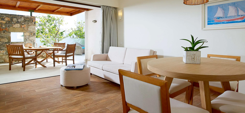 Family Suite 3 Bedroom Garden View1 St Nicolas Bay Resort Hotel & Villas Greece Holidays