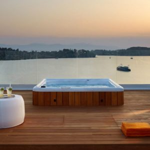 Jacuzzi On The Deck Nikki Beach Resort Porto Heli Greece Holidays