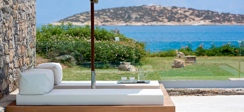Odysseas 1 – Club Mezzanine Suite Private Pool Seafront6 St Nicolas Bay Resort Hotel & Villas Greece Holidays