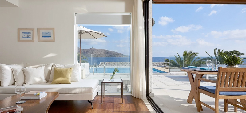 Penelopi – Prime Club Suite Private Pool Seafront1 St Nicolas Bay Resort Hotel & Villas Greece Holidays