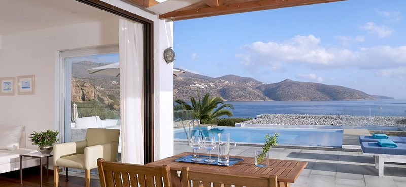 Penelopi – Prime Club Suite Private Pool Seafront2 St Nicolas Bay Resort Hotel & Villas Greece Holidays