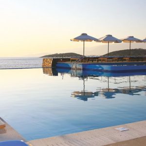 Pool With A View St Nicolas Bay Resort Hotel & Villas Greece Holidays