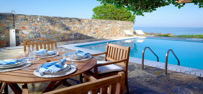 Poseidon House Club Suite 2 Bedroom Private Pool Seafront10 St Nicolas Bay Resort Hotel & Villas Greece Holidays